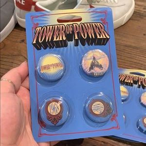 Tower of Power 50th Anniversary Pins